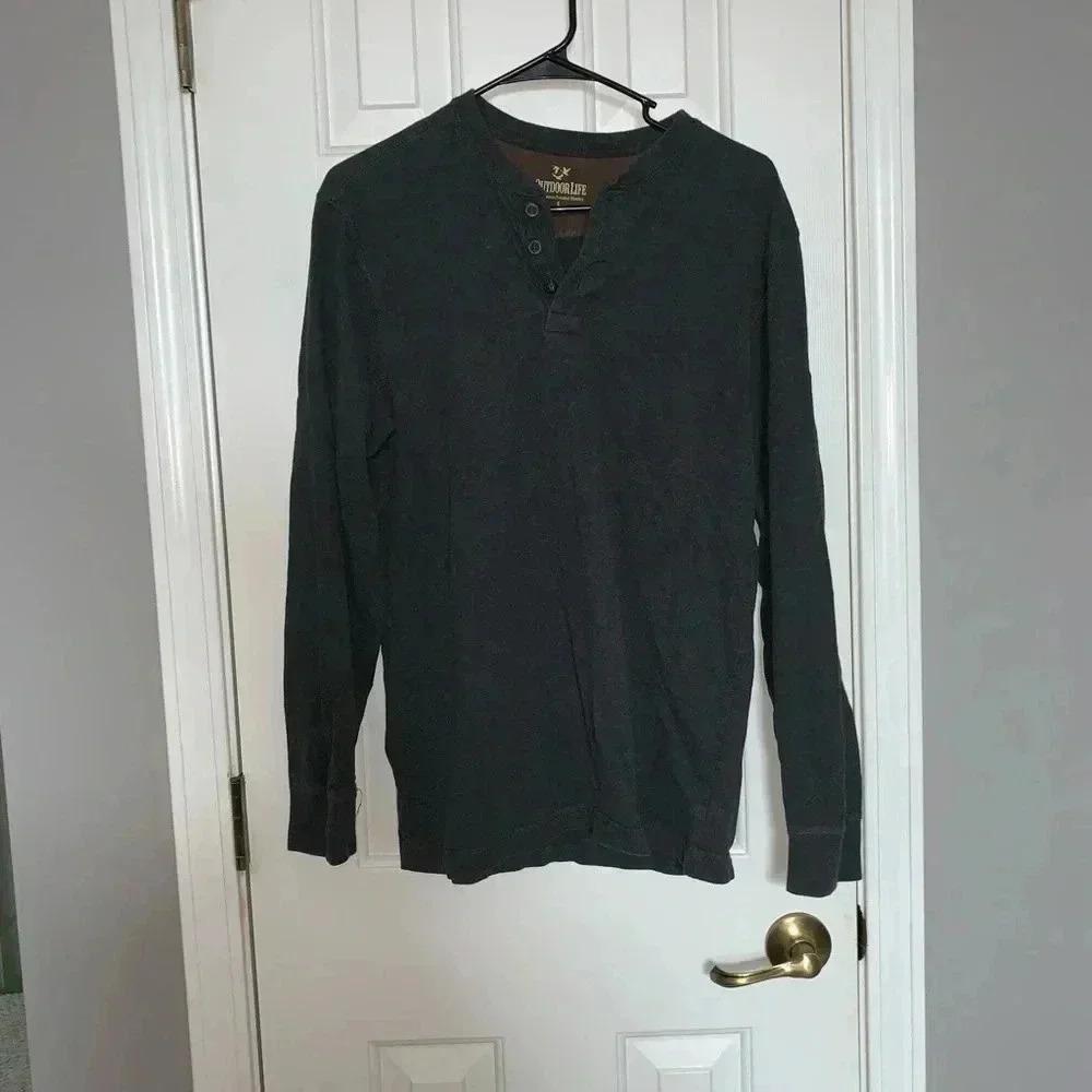 Gray Button Up - image 1